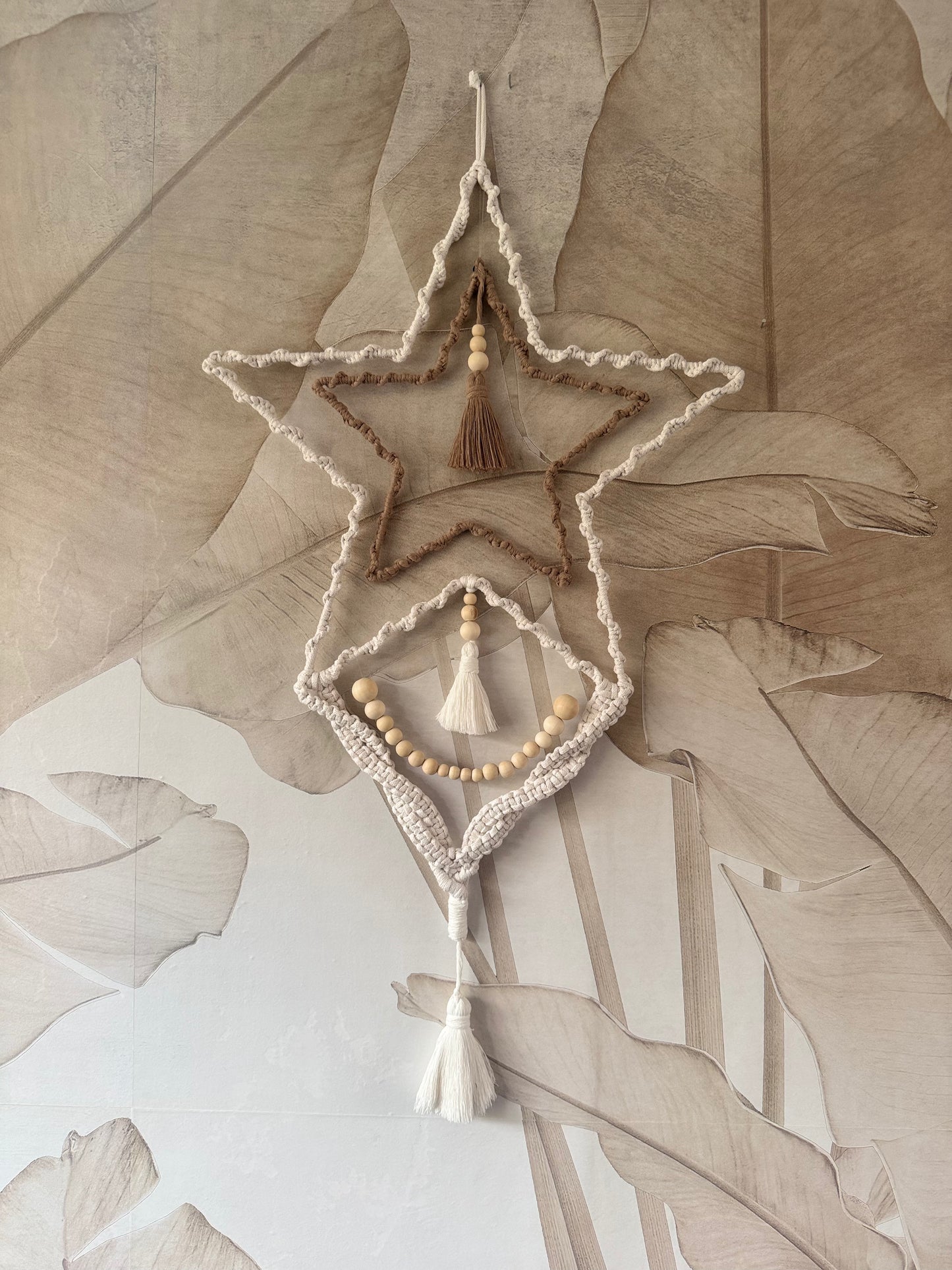 Macrame Wandhanger Ster
