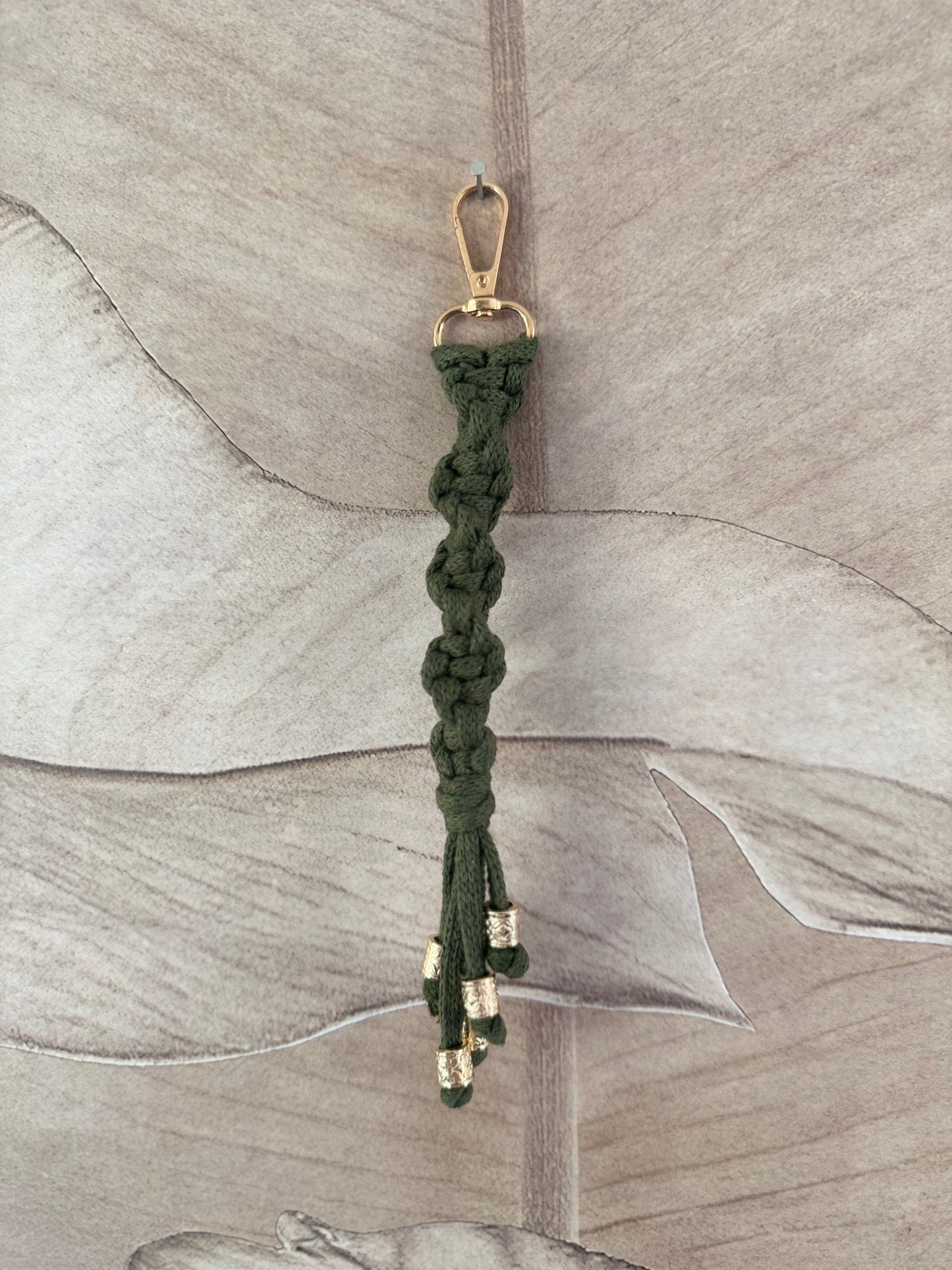 Macrame Sleutelhanger Kabeltwister