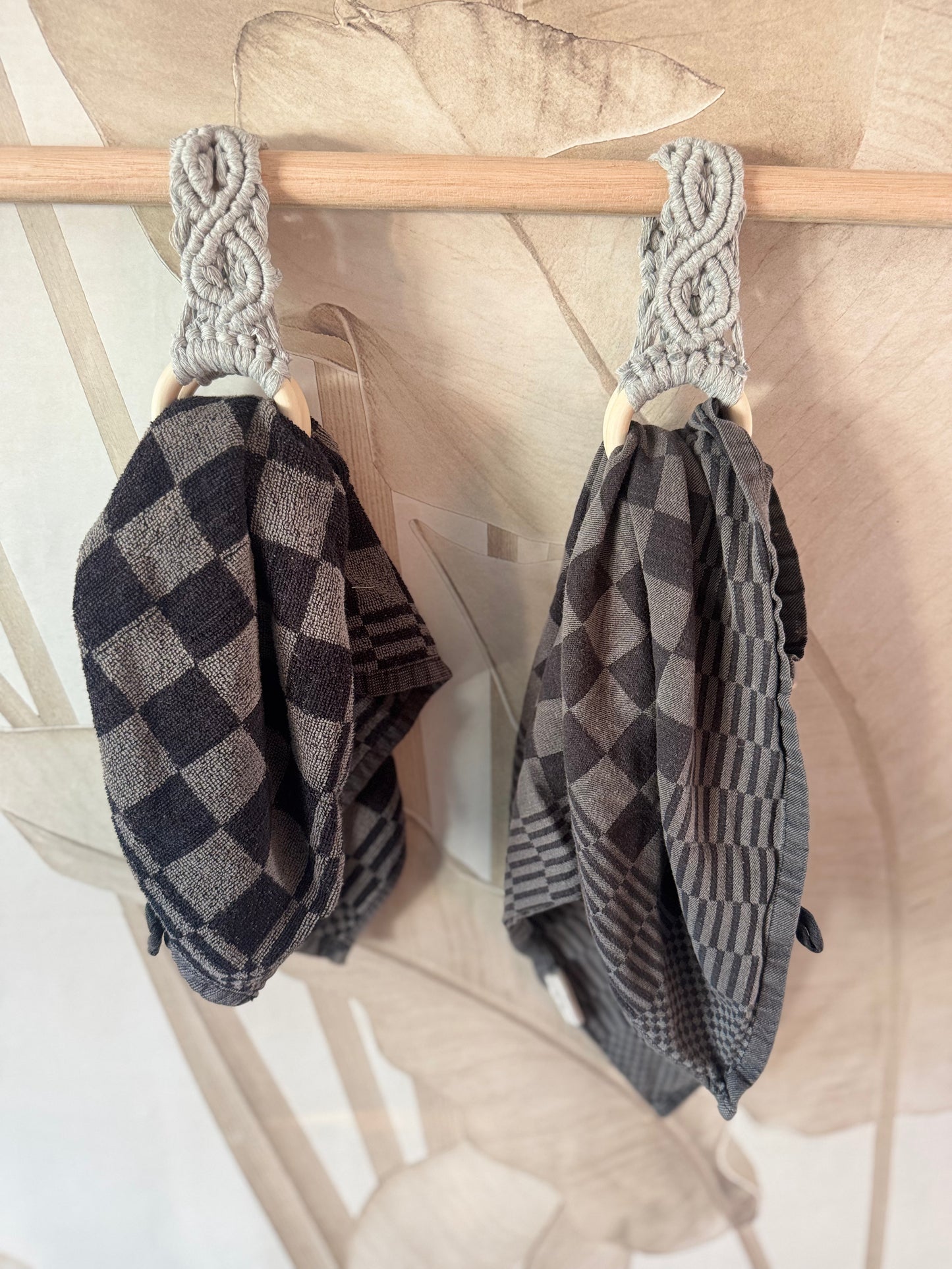 Macrame Handoek/Theedoek Ring