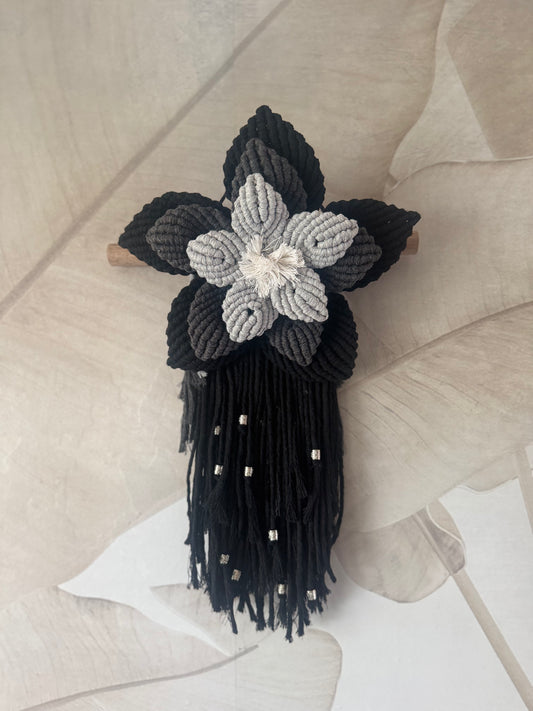 Macrame Bloem 3-laags