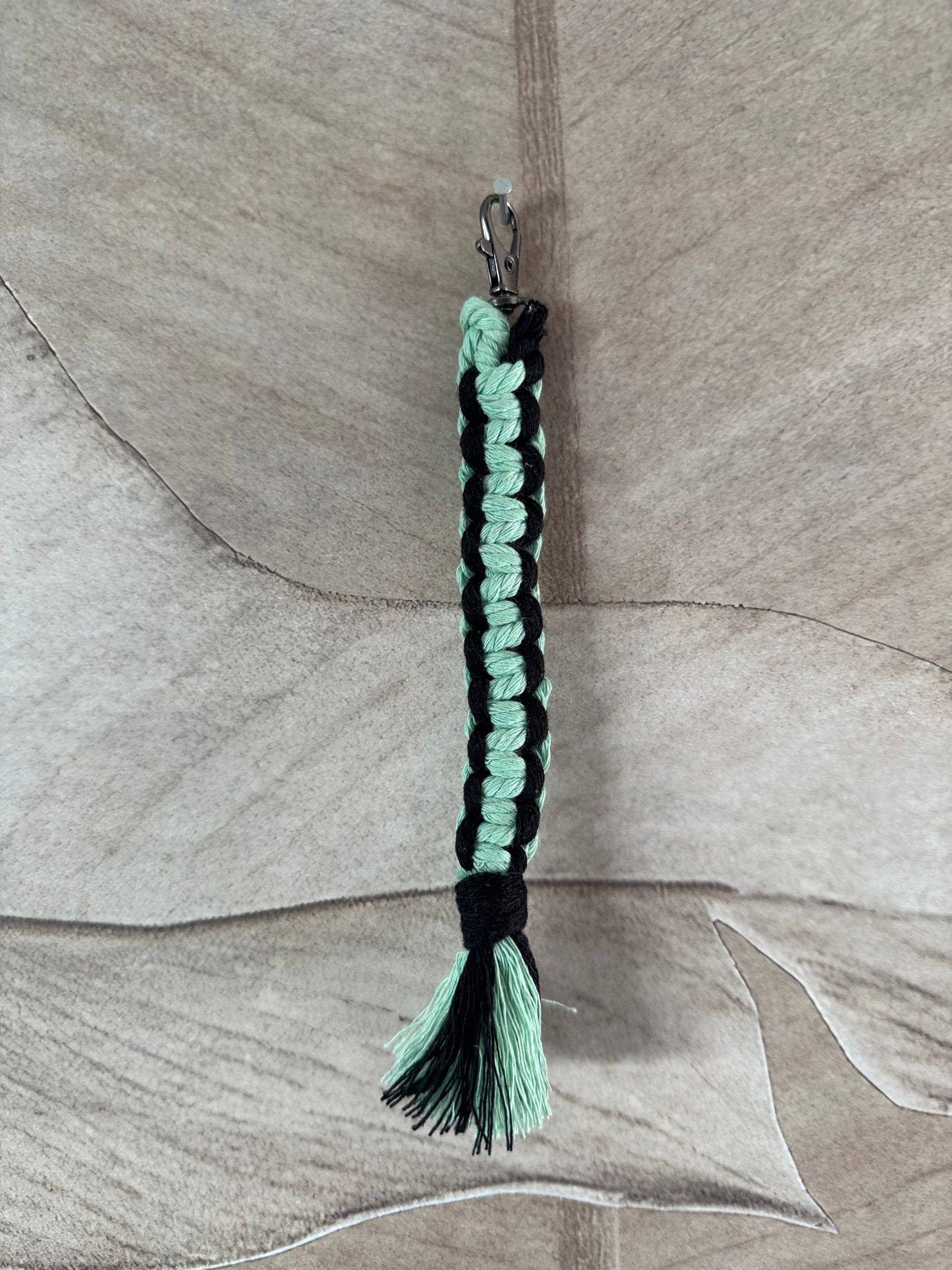 Macrame Sleutelhanger (zwart)