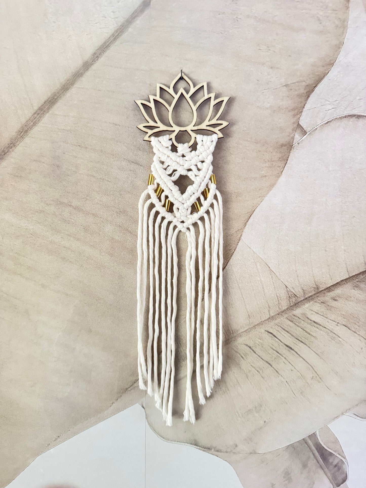 Macrame Wandhanger Lotus