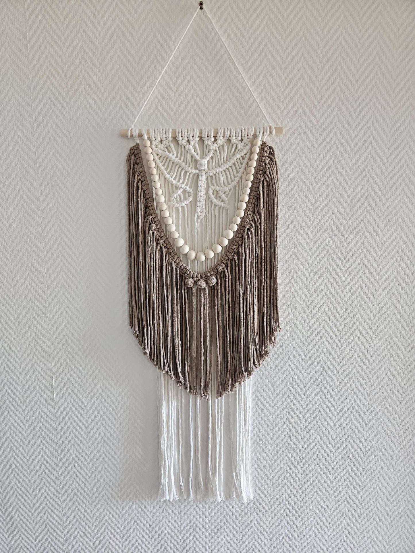 Wandhanger met vlinder