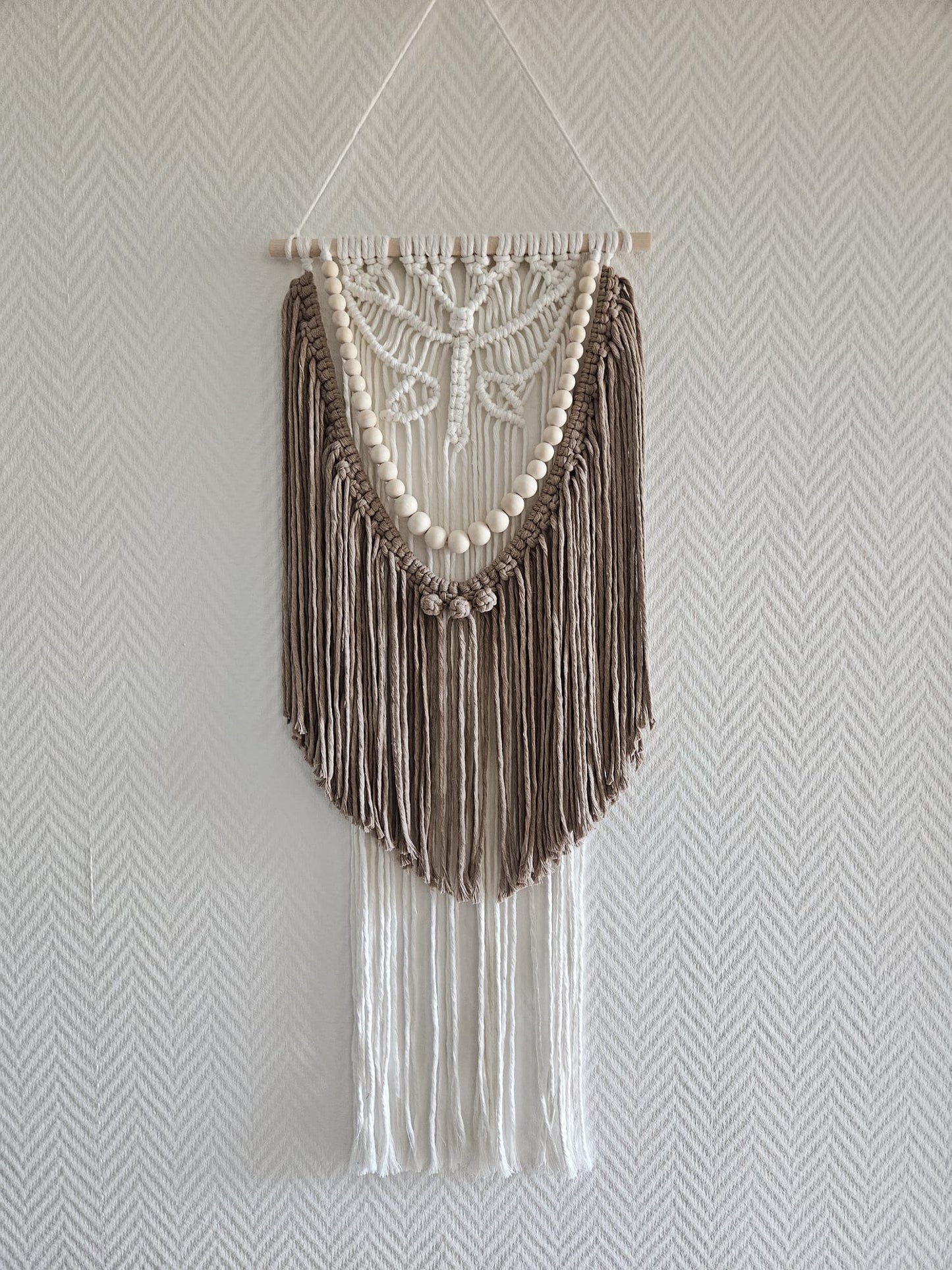 Wandhanger met vlinder