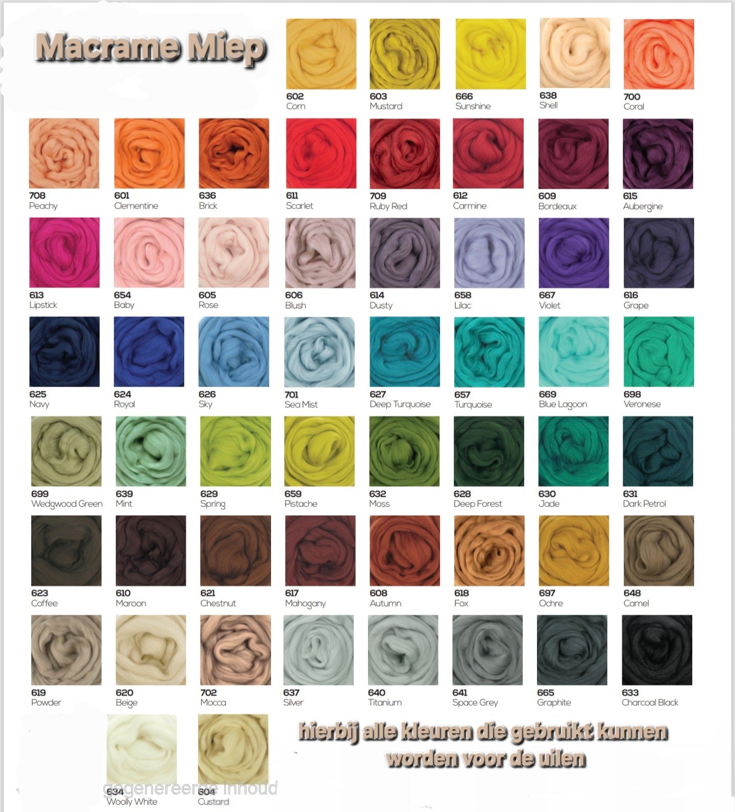 Uil met vacht (kleuren kunnen in de notities in uw winkelmandje omschreven worden)