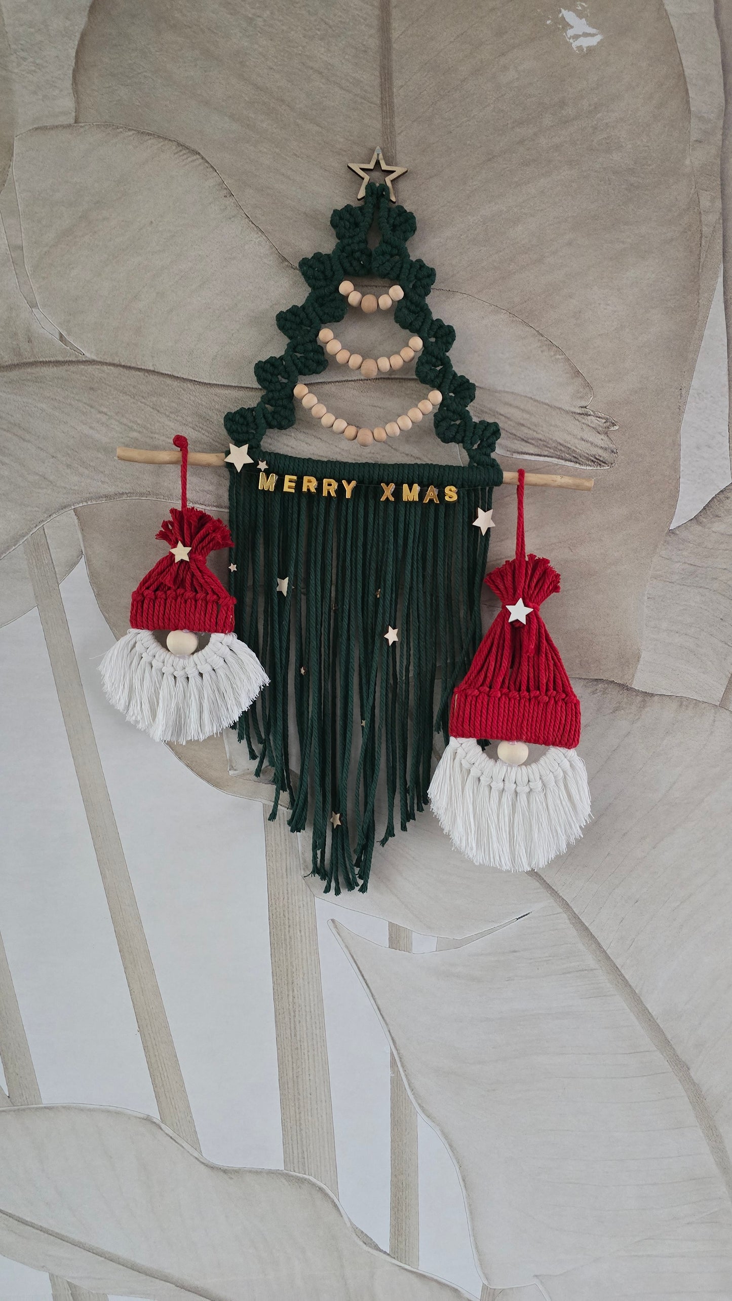 Kerst gnome set van 2