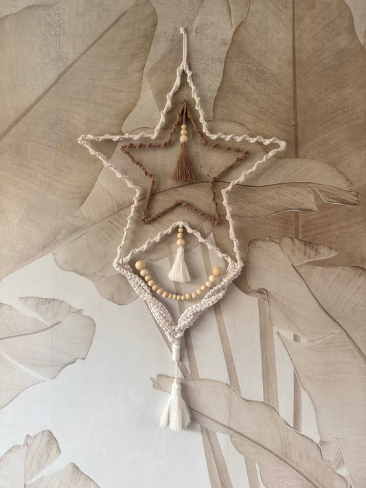 Macrame Wandhanger Ster