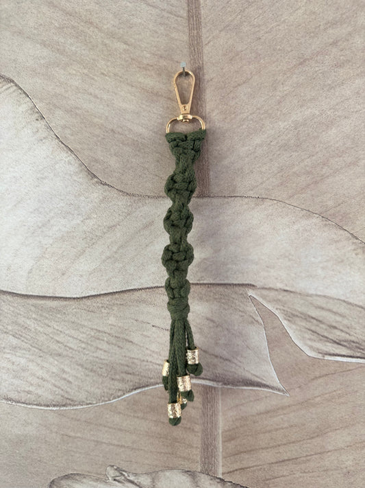 Macrame Sleutelhanger Kabeltwister
