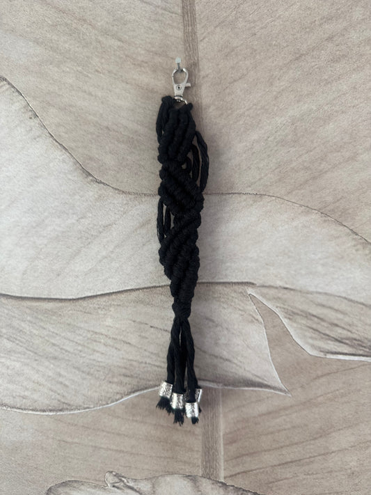 Macrame Sleutelhanger Asymetrisch