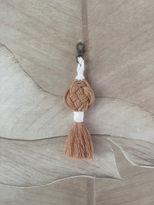 Macrame Sleutelhanger Mattenklopper
