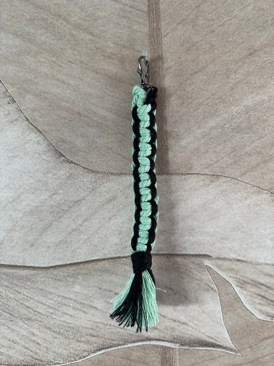 Macrame Sleutelhanger (zwart)