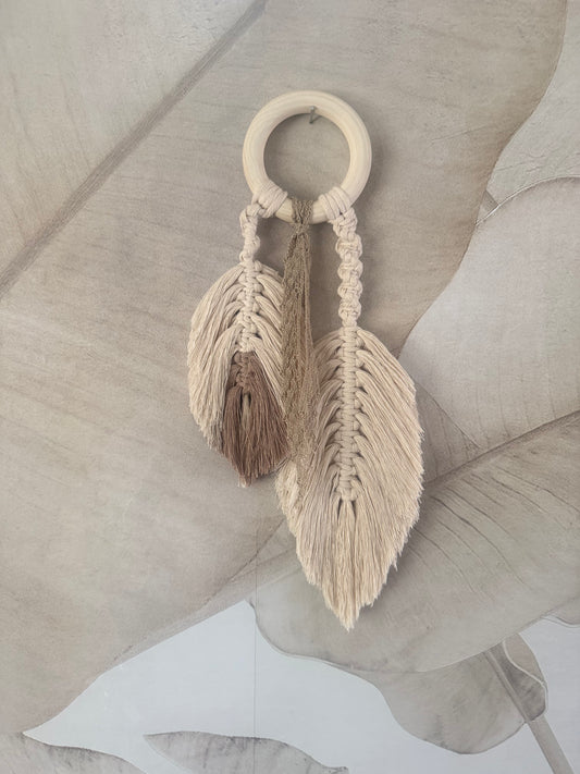 Macrame Wandhanger Dubbele Veer