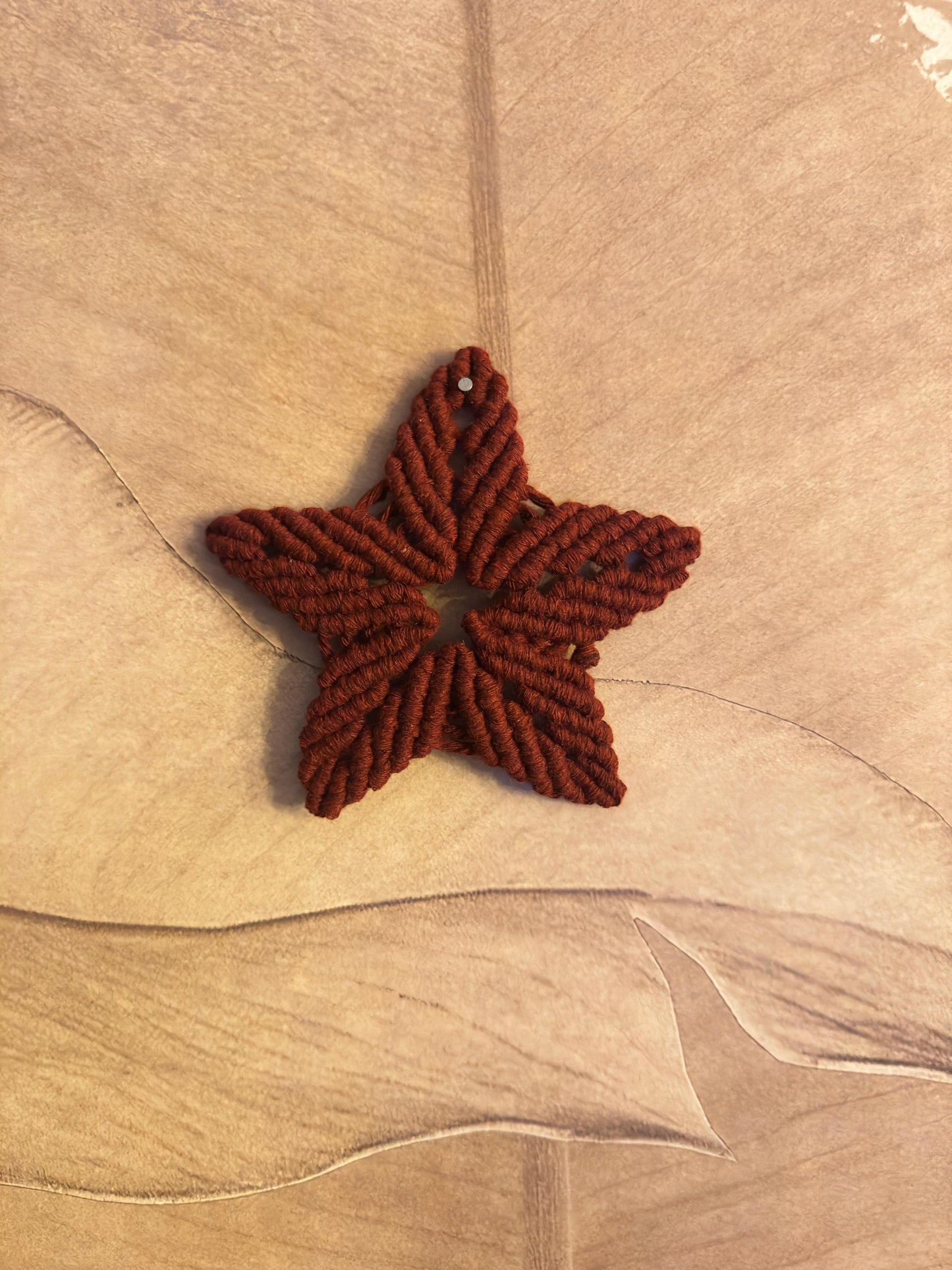 Kerst ster onderzetters (set van 2)