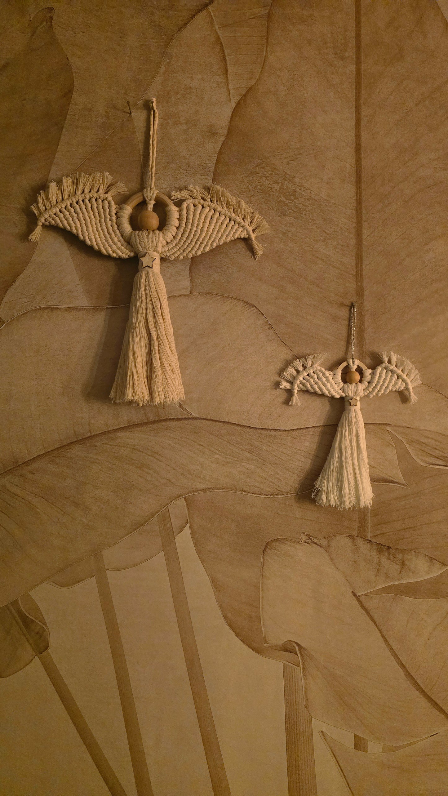 Engel groot en klein set.