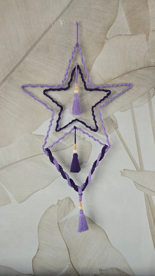 Macrame Wandhanger Ster