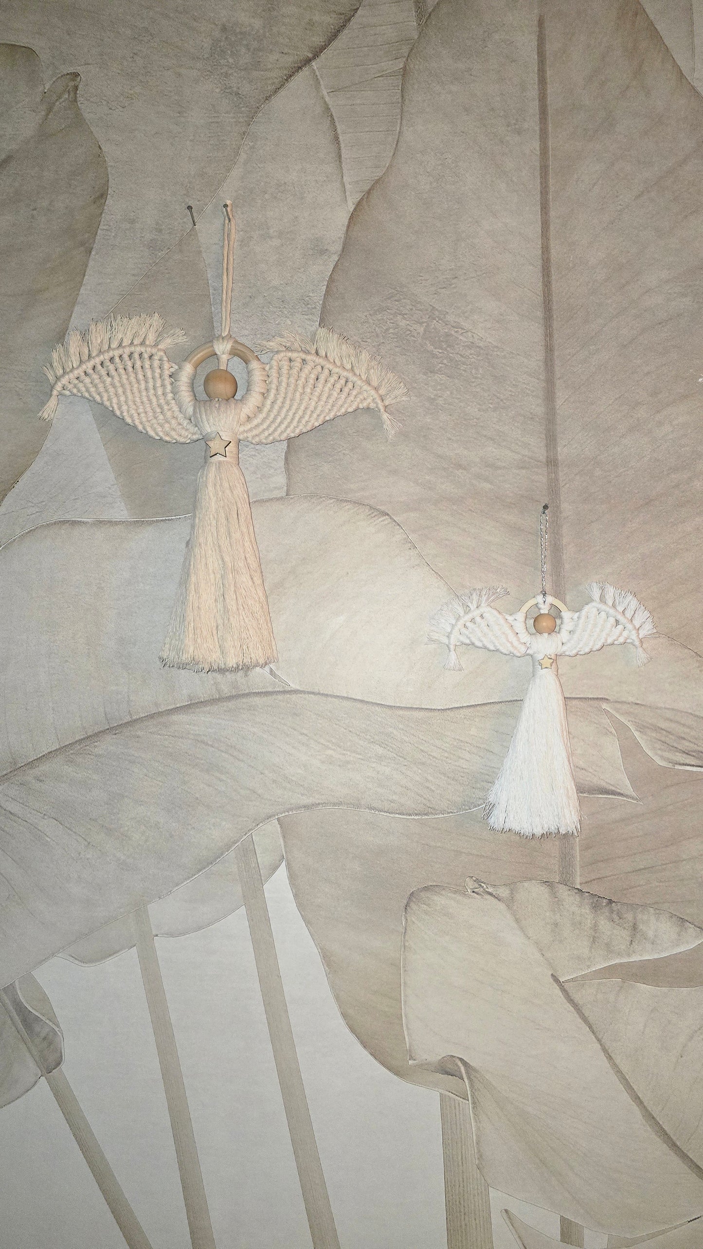 Engel groot en klein set.